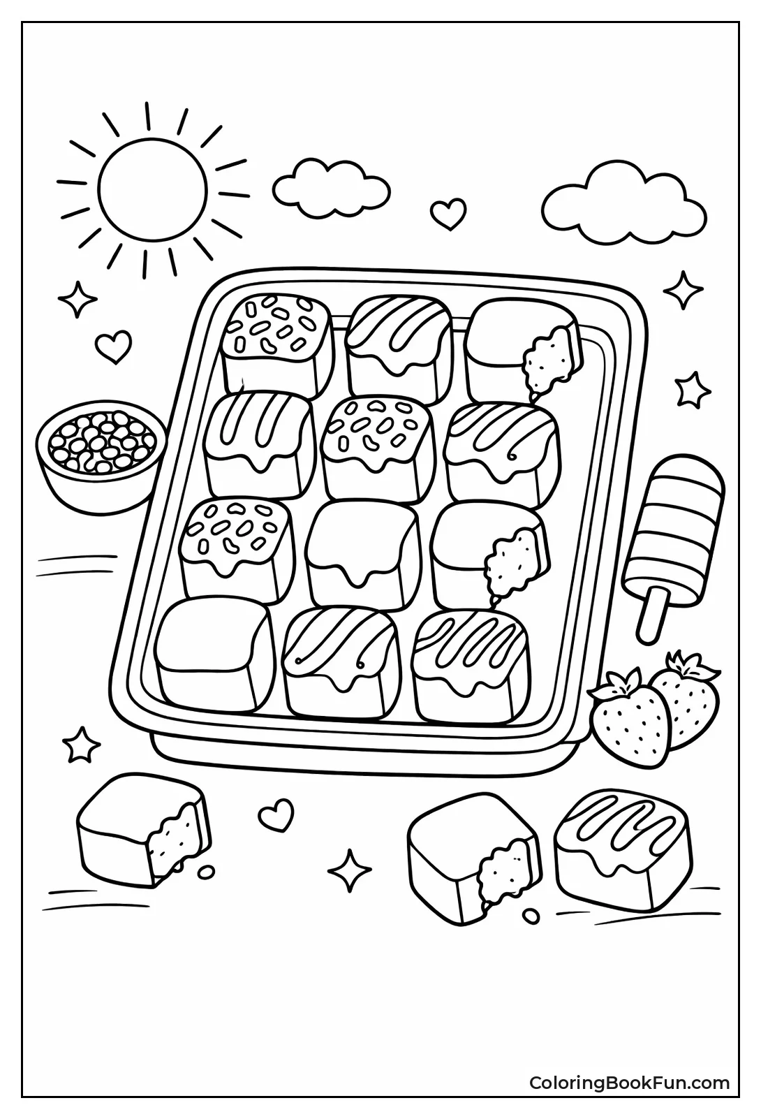 Mini Chocolate Ice Cream Bites