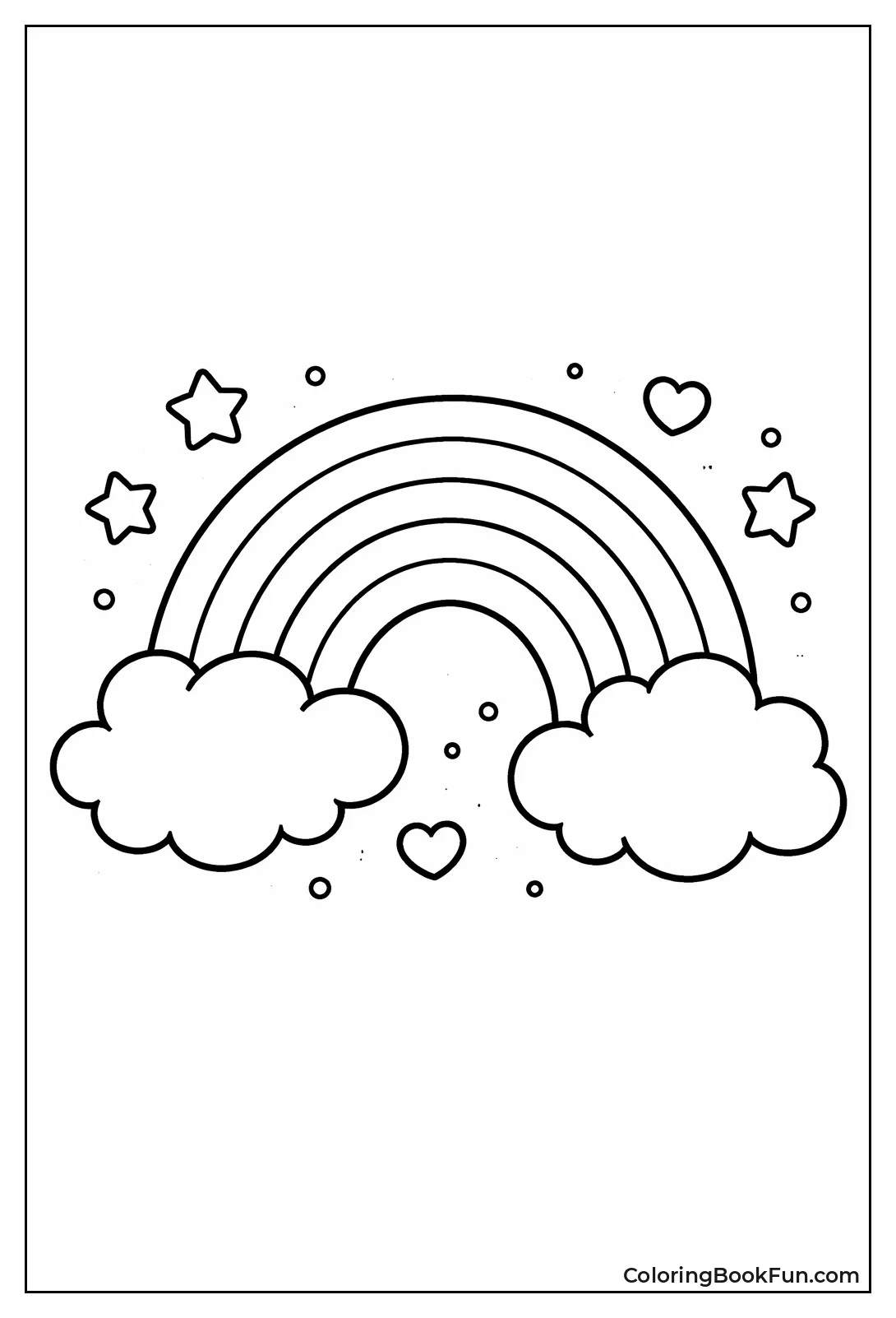 Tiny Simple Rainbow Design