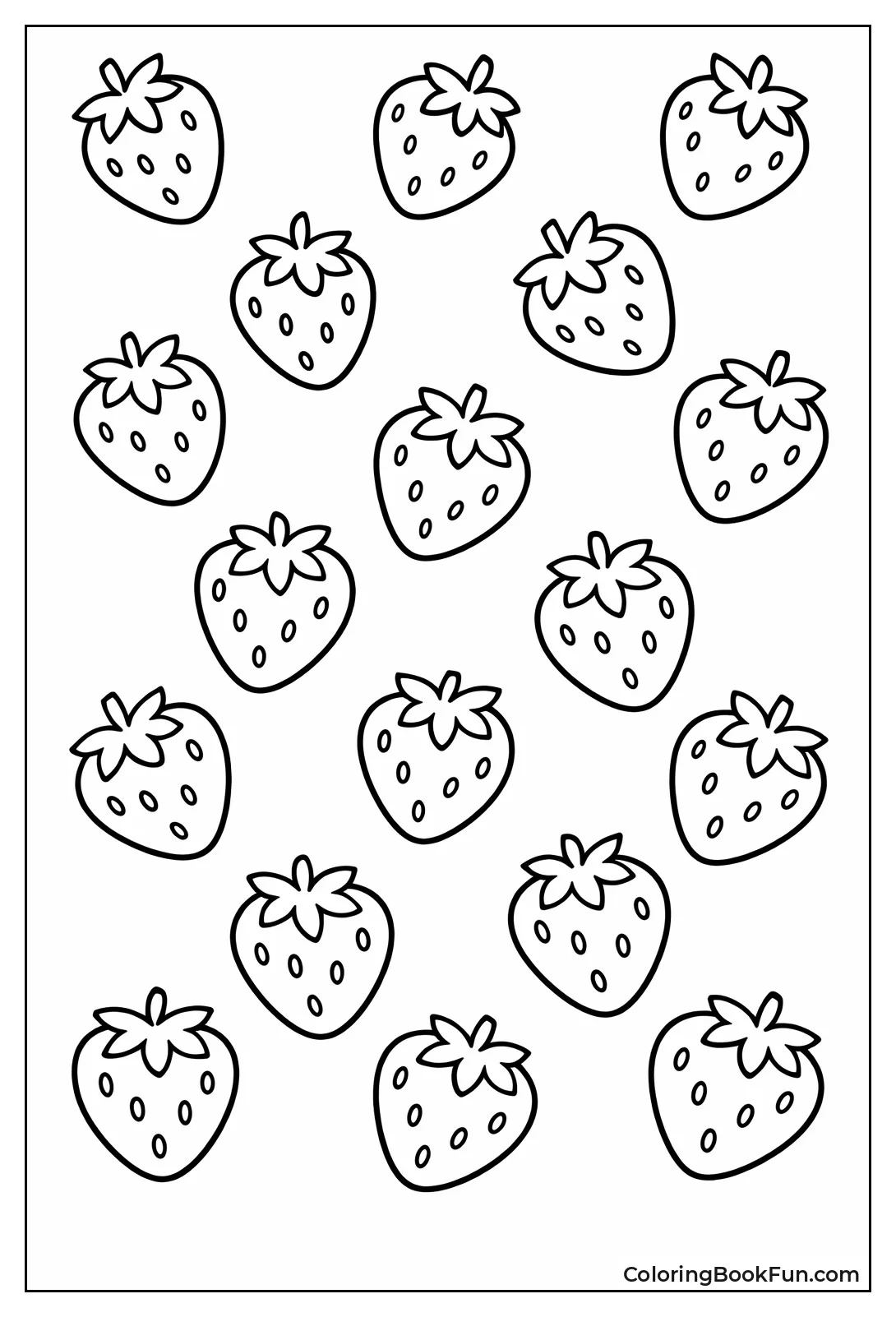 Tiny Strawberry Cluster Scatters