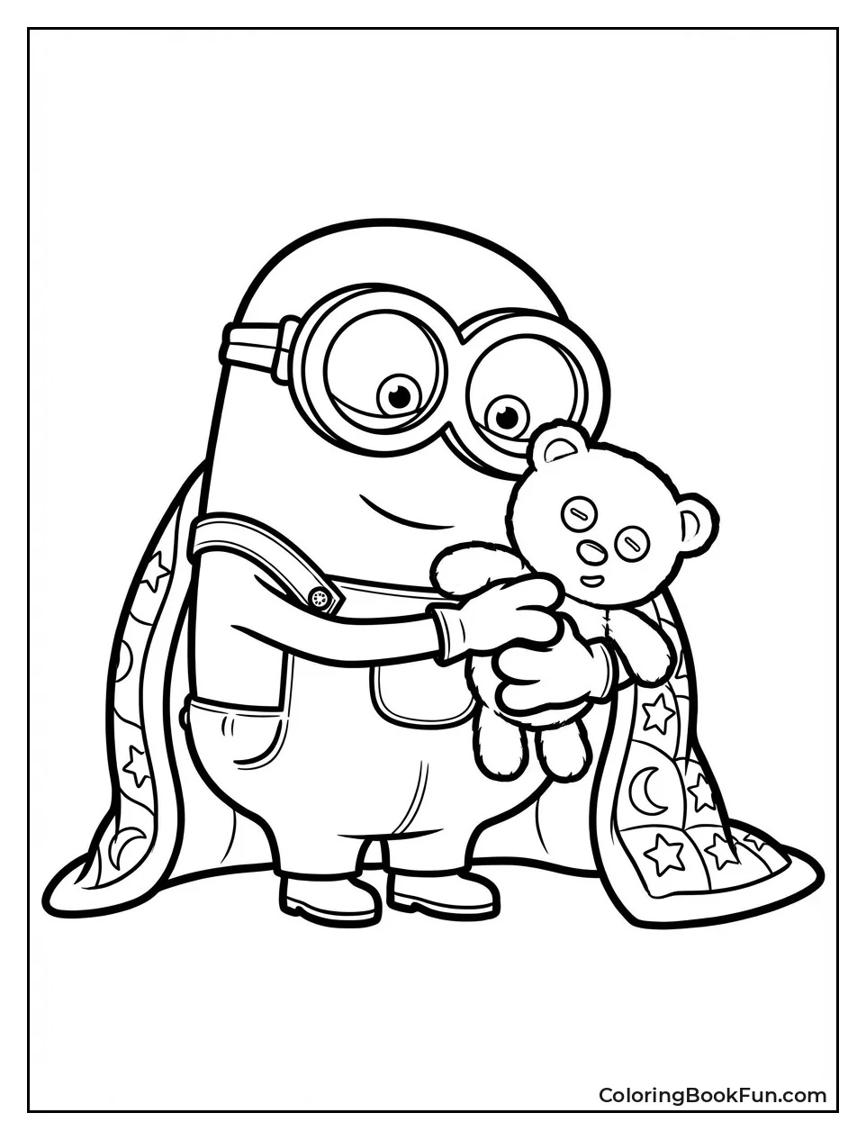 Bob Hugs Teddy Bear Tightly