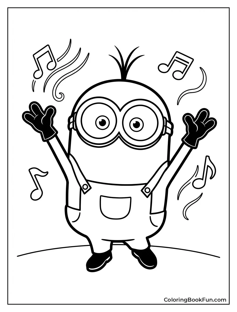 Minion Dances with Joy