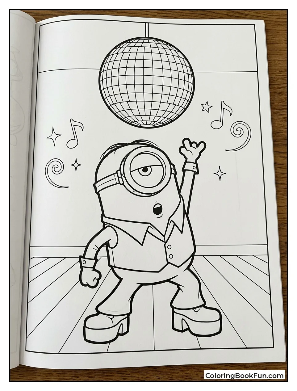 Disco Minion Grooves under Ball
