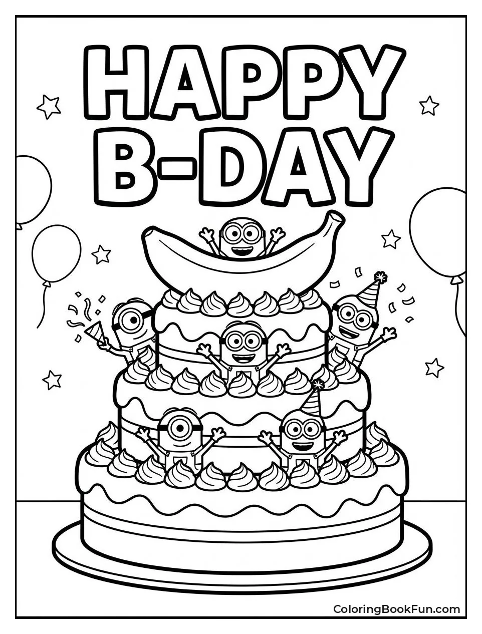 Minions Pop from Banana Cake