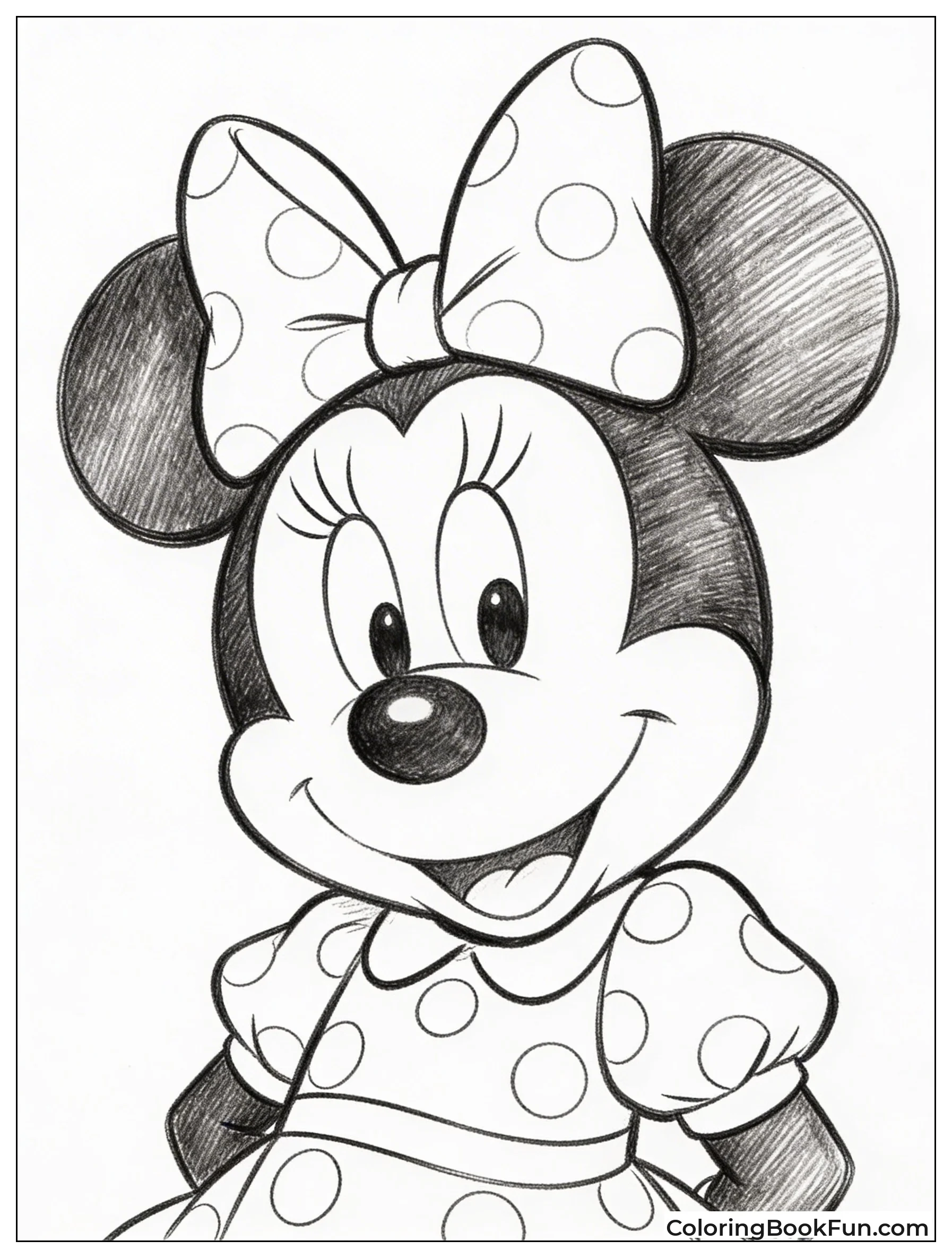 Black White Minnie