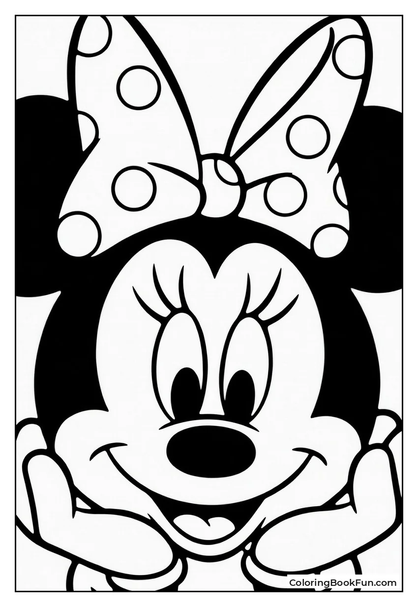 Minnie Mouse Face