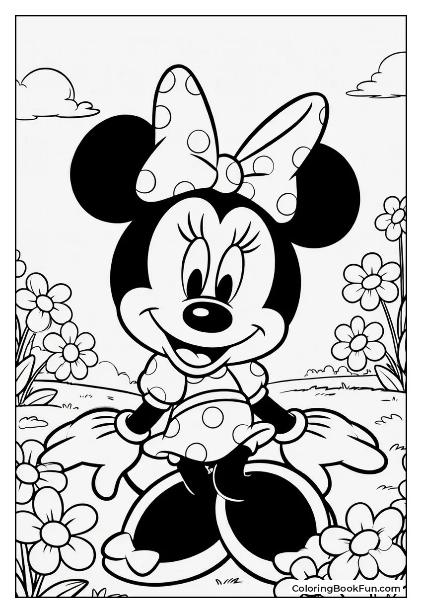 Flower Garden Minnie