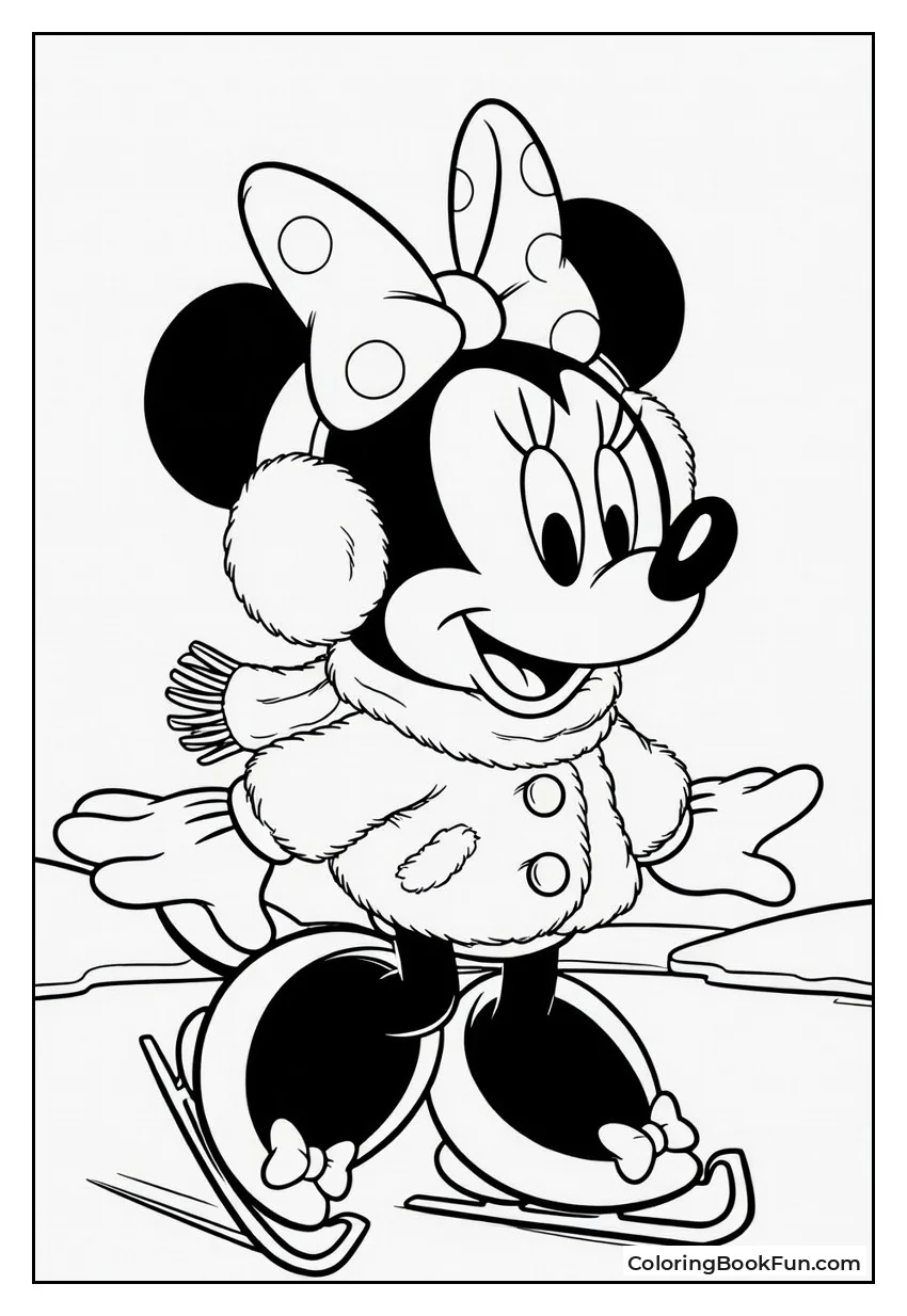 Ice Skating Minnie