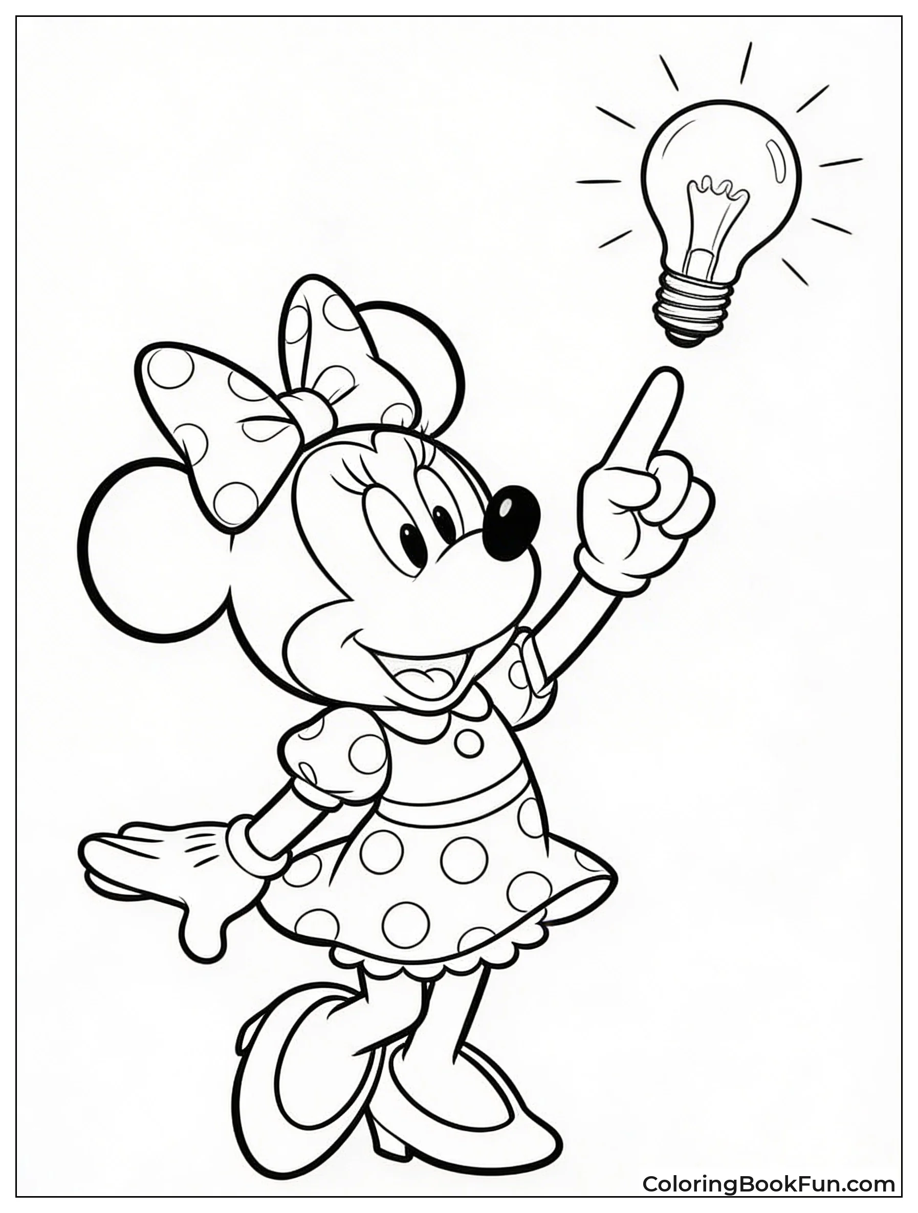 Idea Lightbulb Minnie