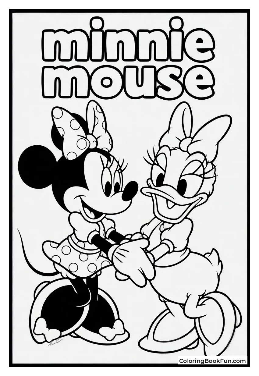 Minnie and Daisy BFFs