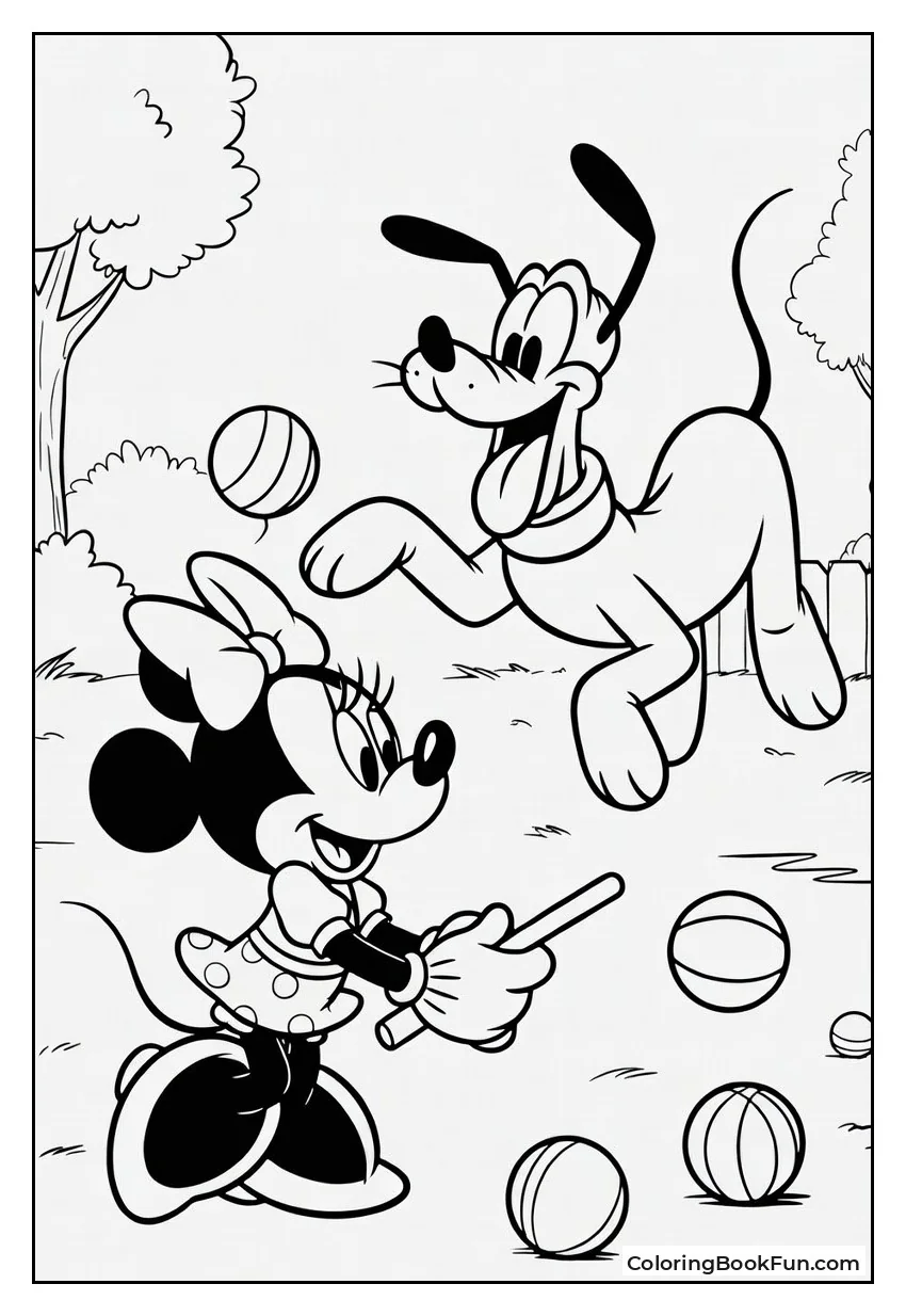Minnie Pluto Play