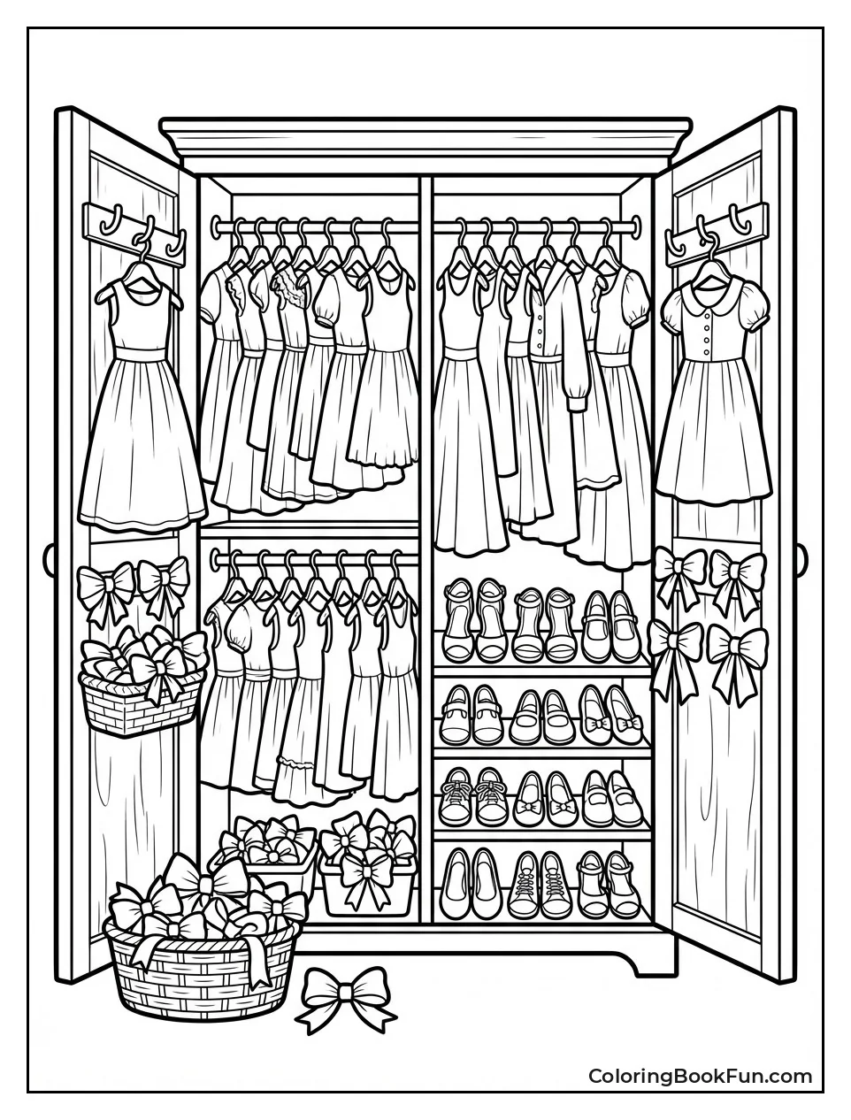 Minnie's Closet Full of Bows