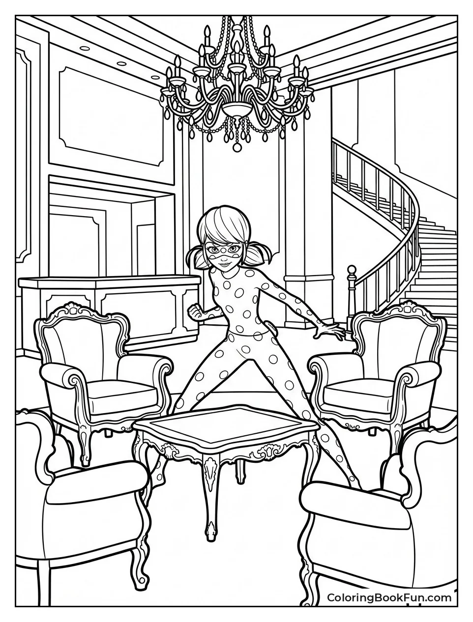 Fancy Hotel Lobby Shines