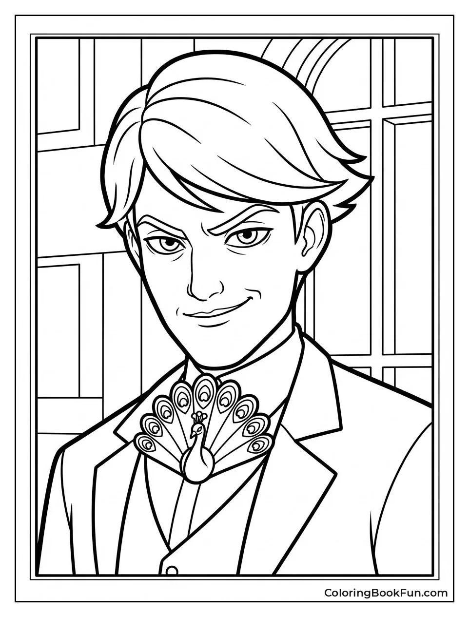 Cunning Felix Wears Peacock