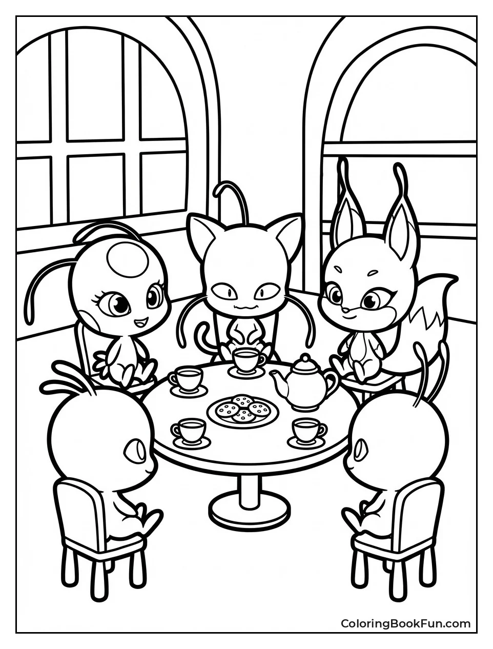 Kwamis Enjoy Tea Party