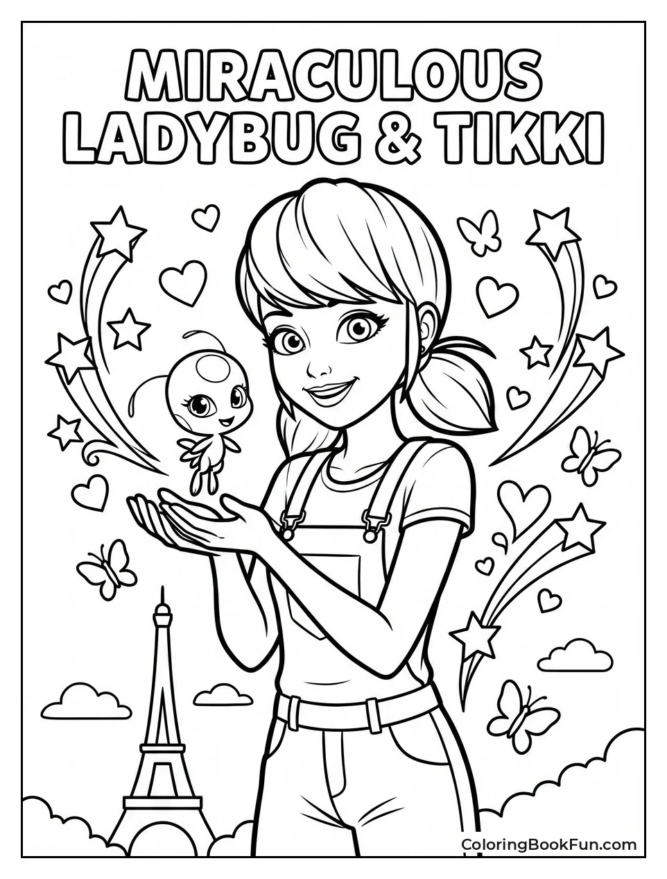 Marinette Pets Her Kwami