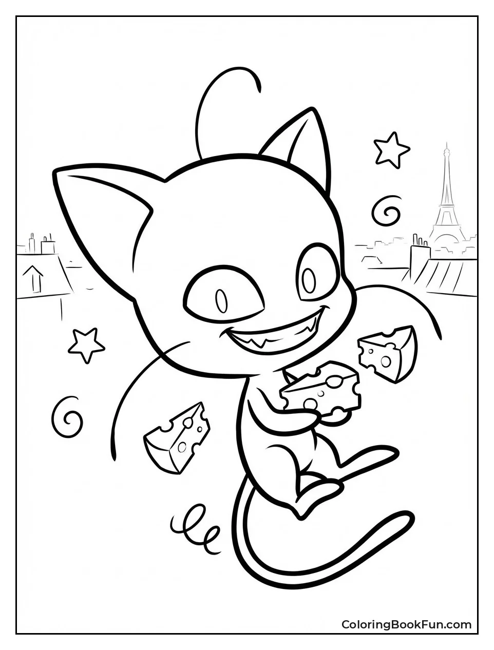 Plagg Eats Stinky Cheese