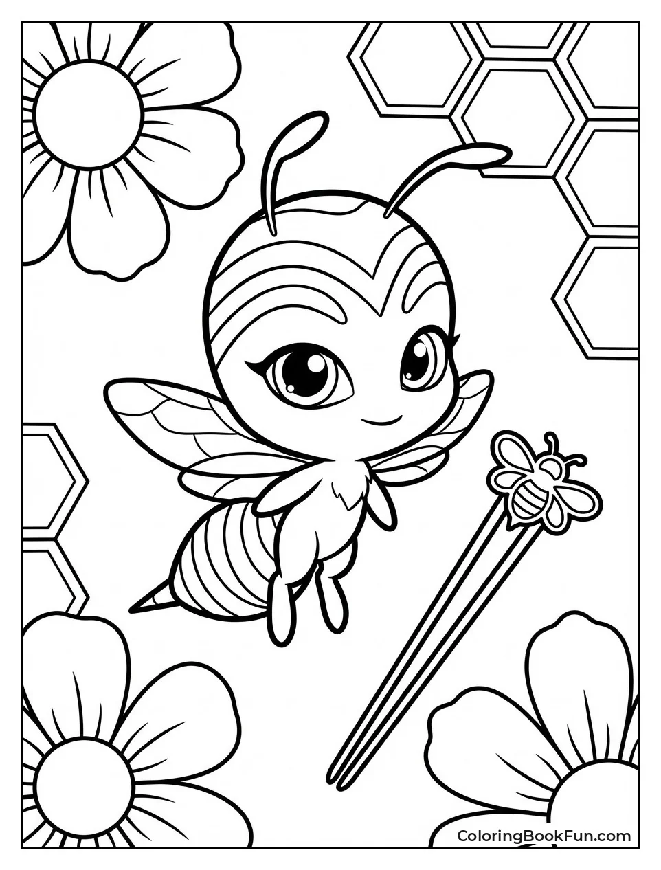 Pollen Buzzes with Stripes