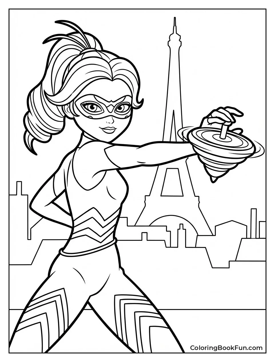 Queen Bee Spins Stinger