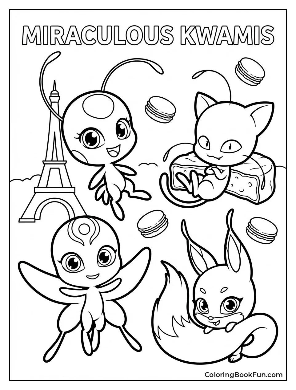 Super Cute Kwami Hugs