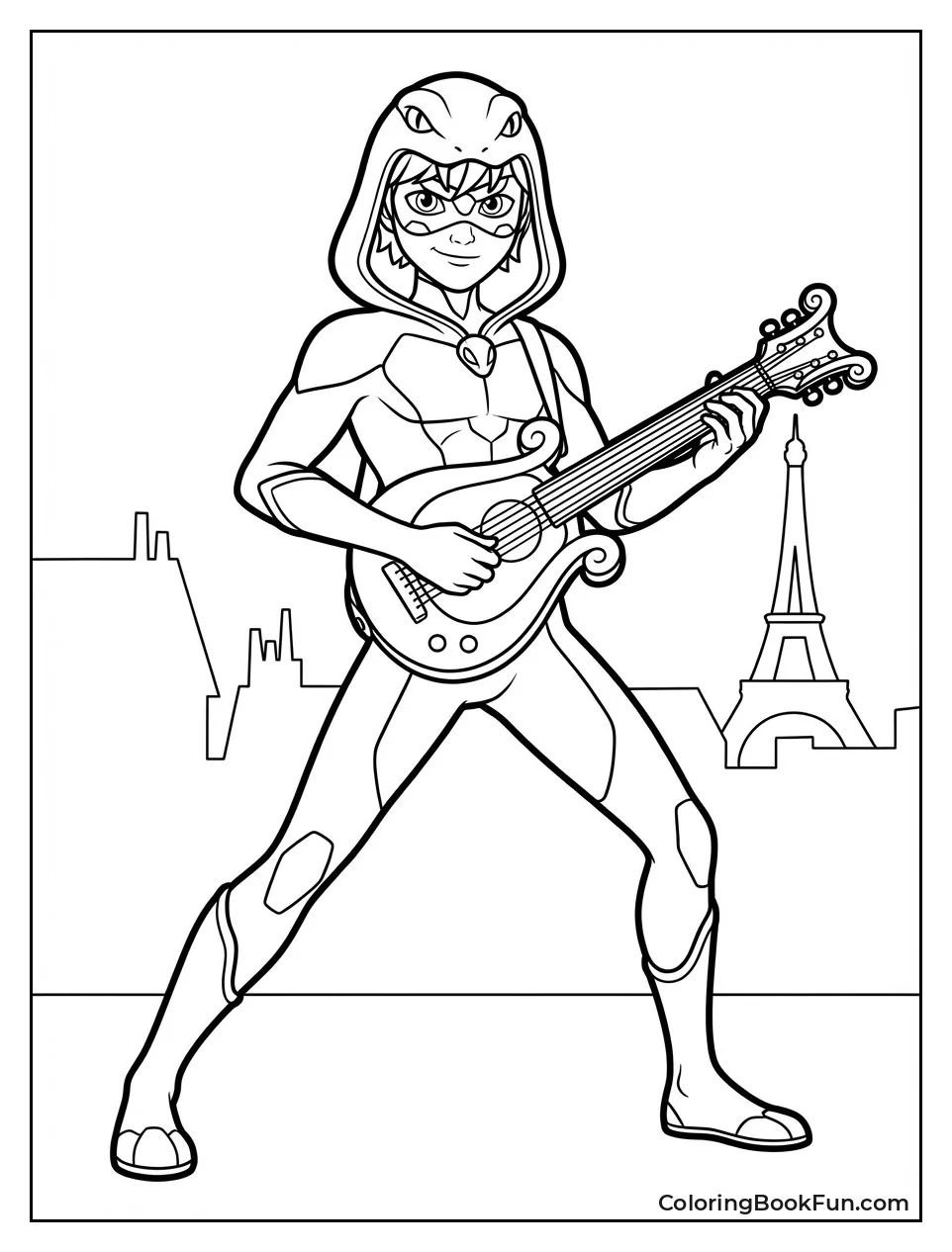 Viperion Strums Hero Guitar