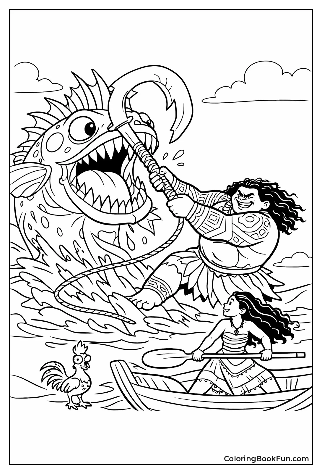 Maui Hooks Big Monster