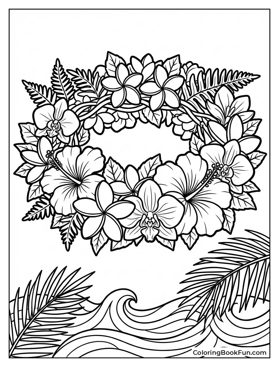 Moana's Flower Crown