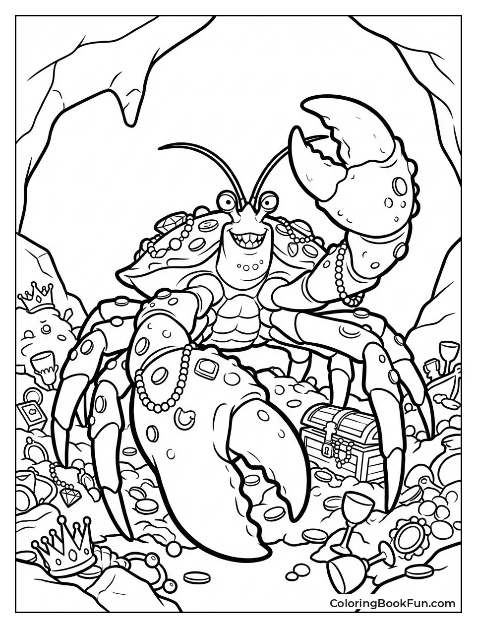 Tamatoa Crab Hoards Shiny Objects