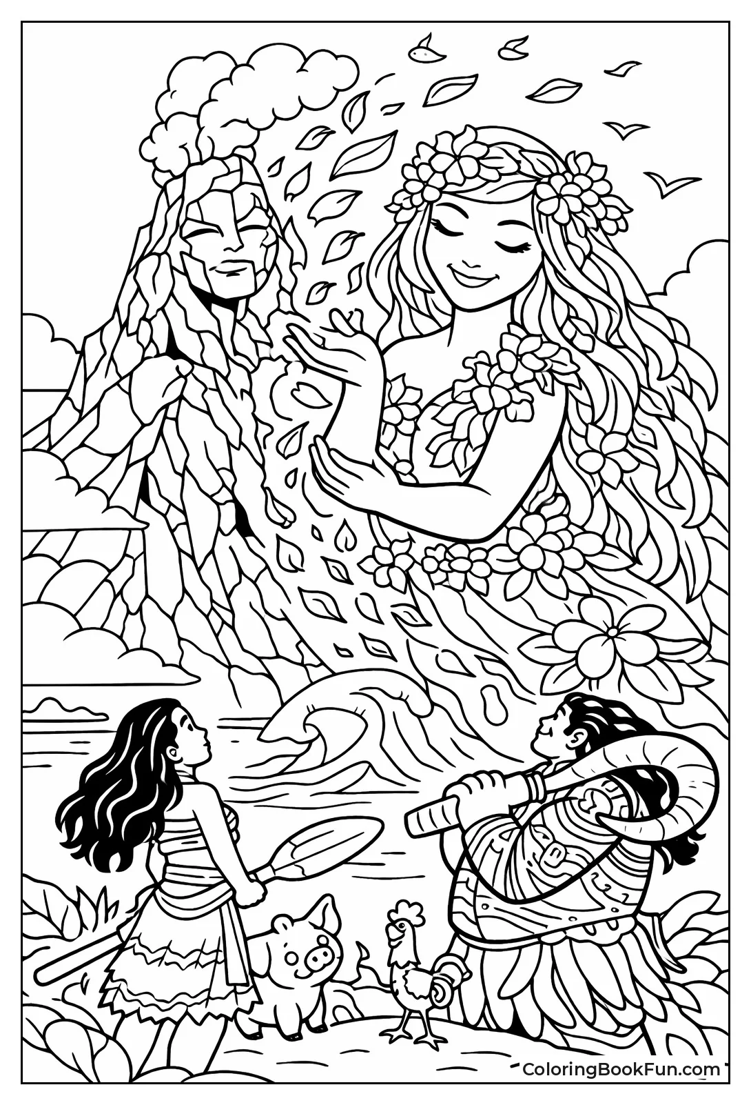 Te Fiti Blooms Green