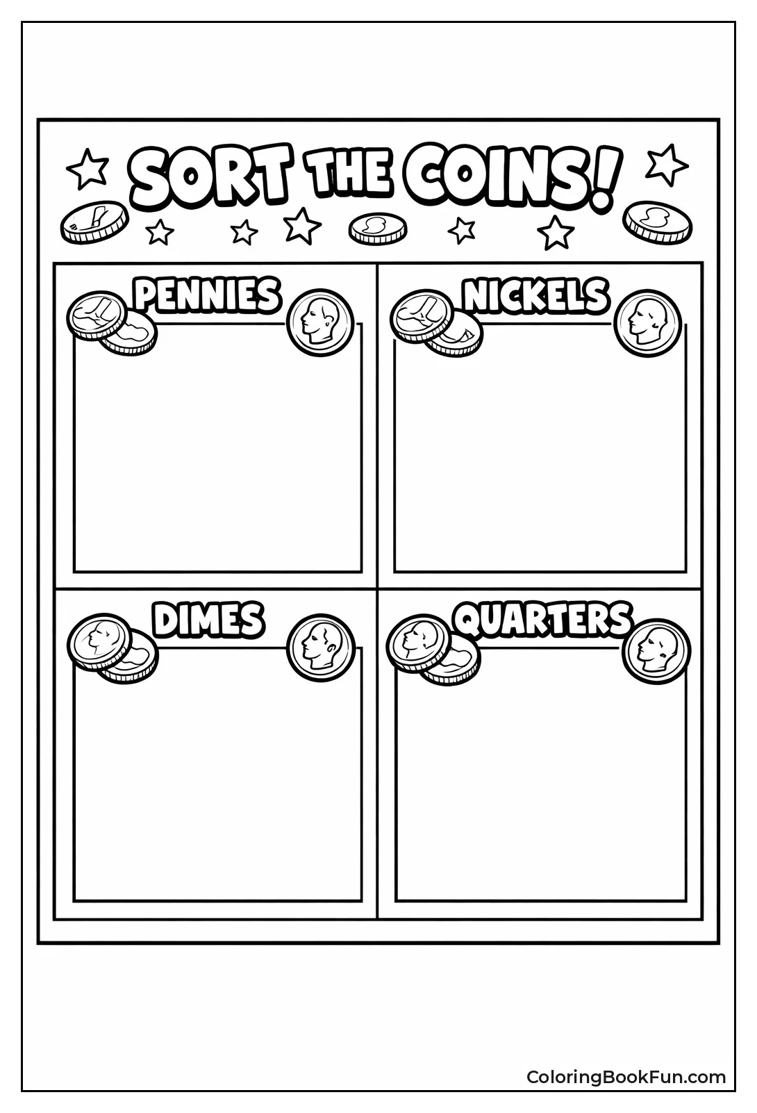 Tray Sorts Coins by Type