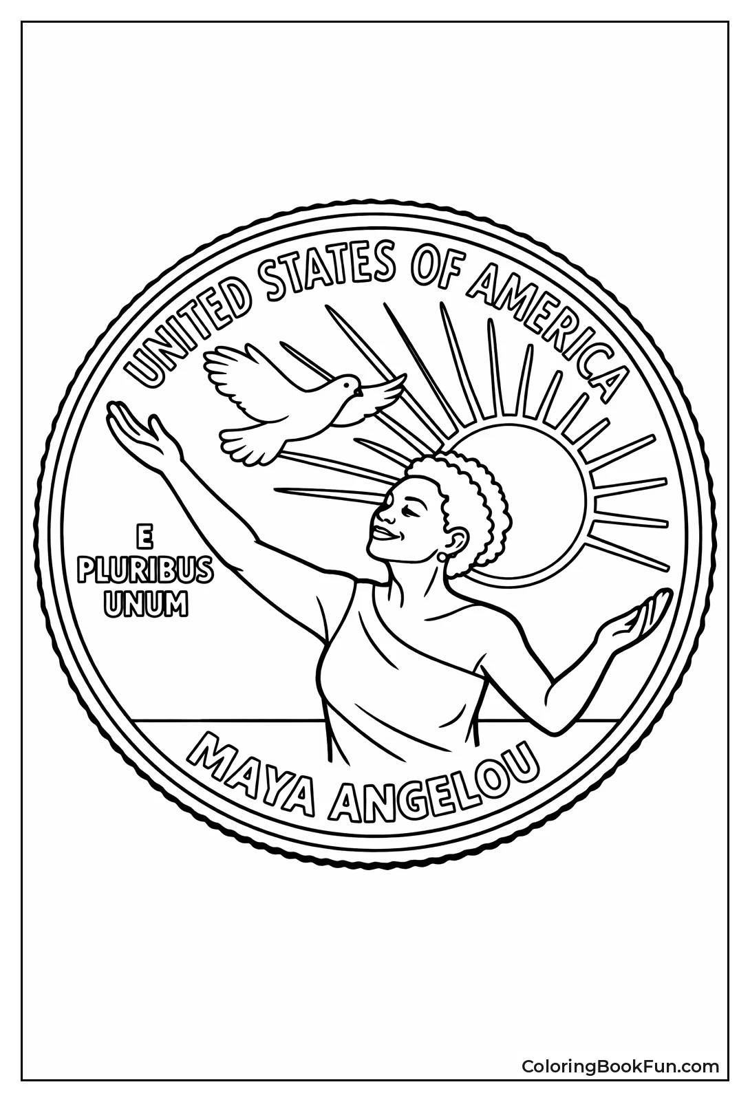 Maya Angelou Shines on Quarter