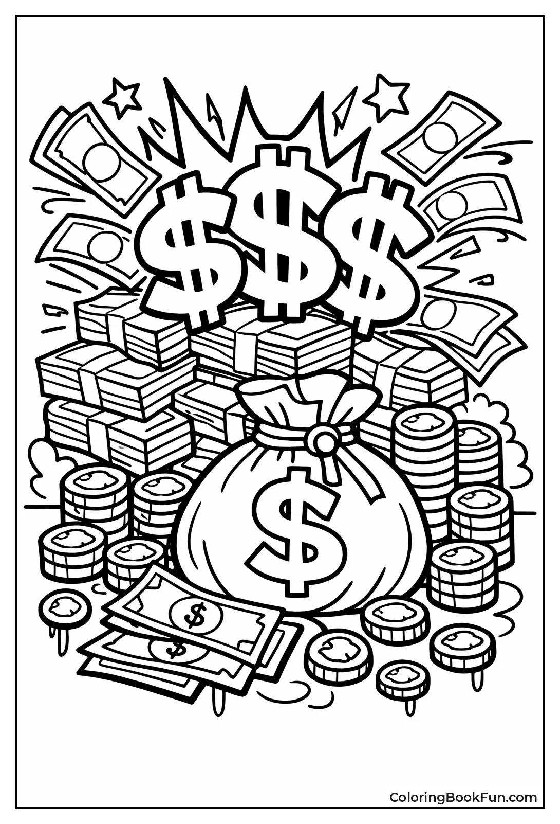 Money Symbol Graffiti