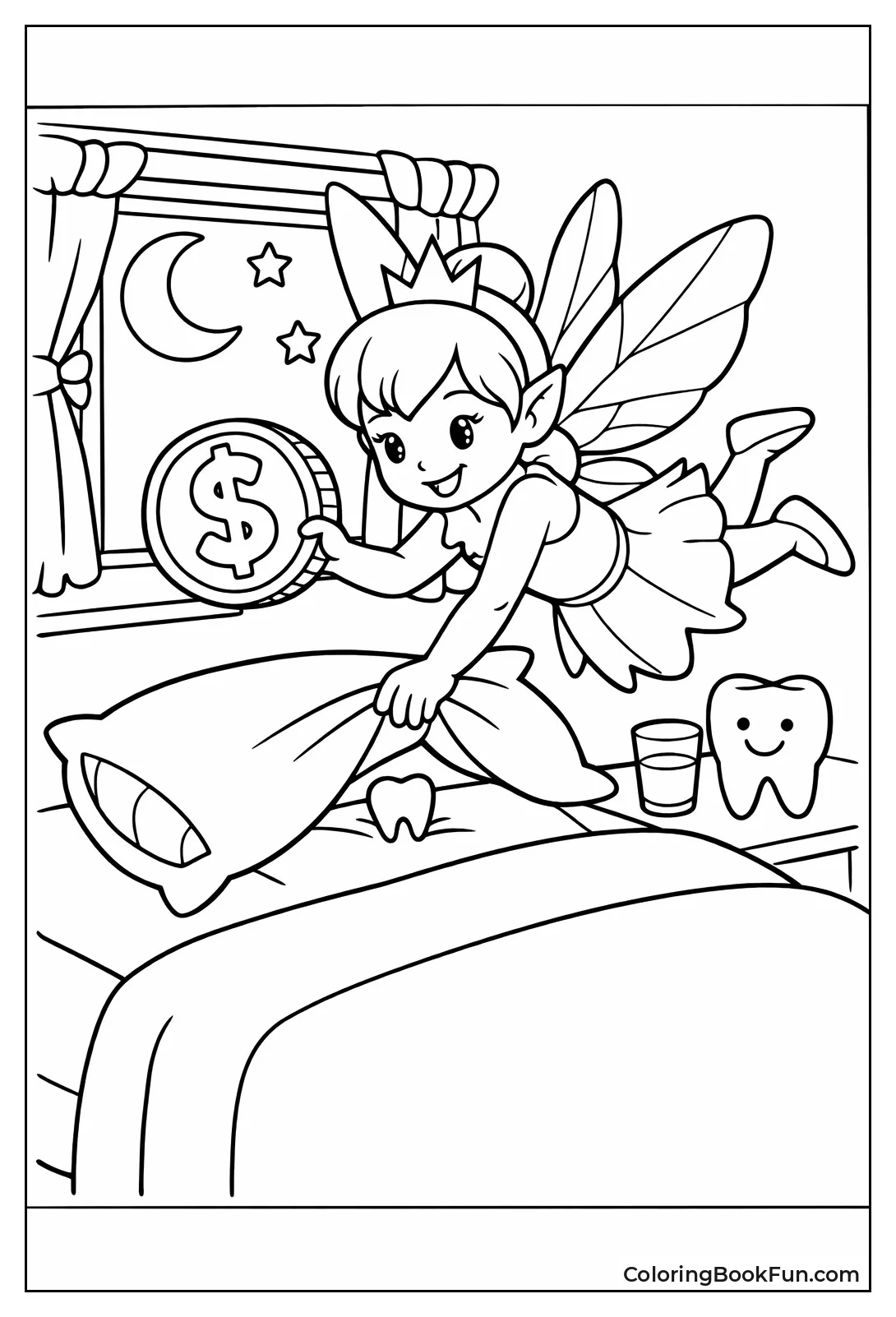 Fairy Trades Tooth for Coin