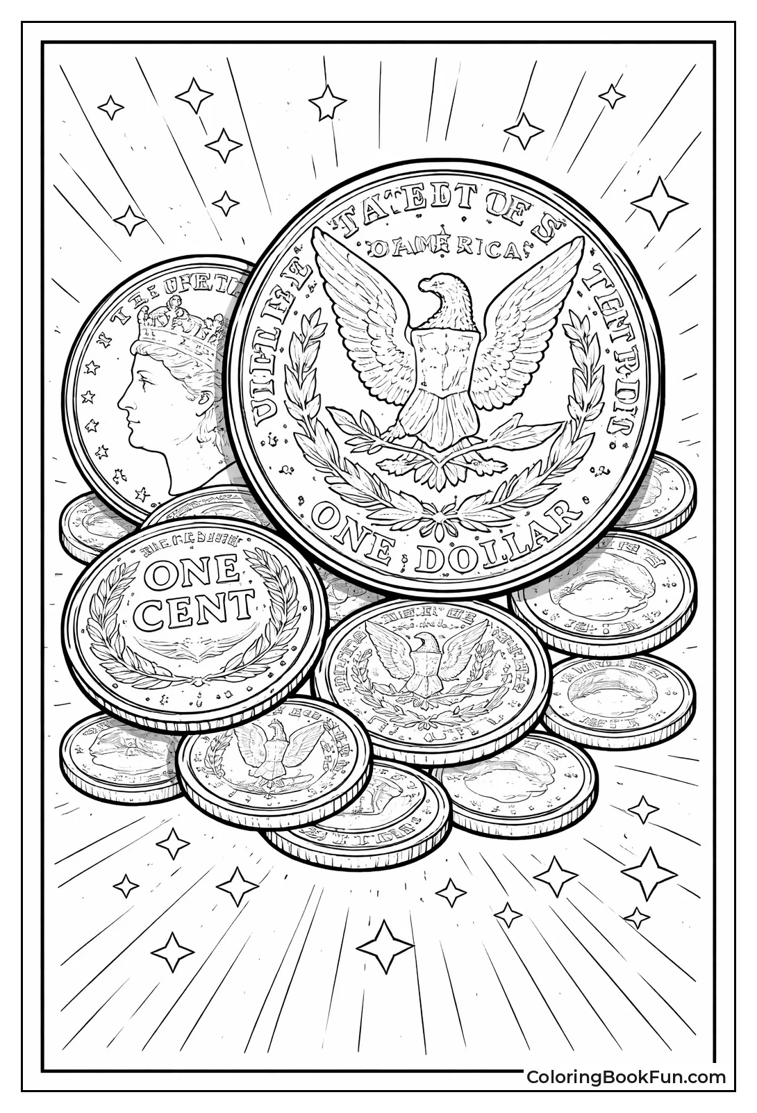 Vintage Coins Feature Eagles