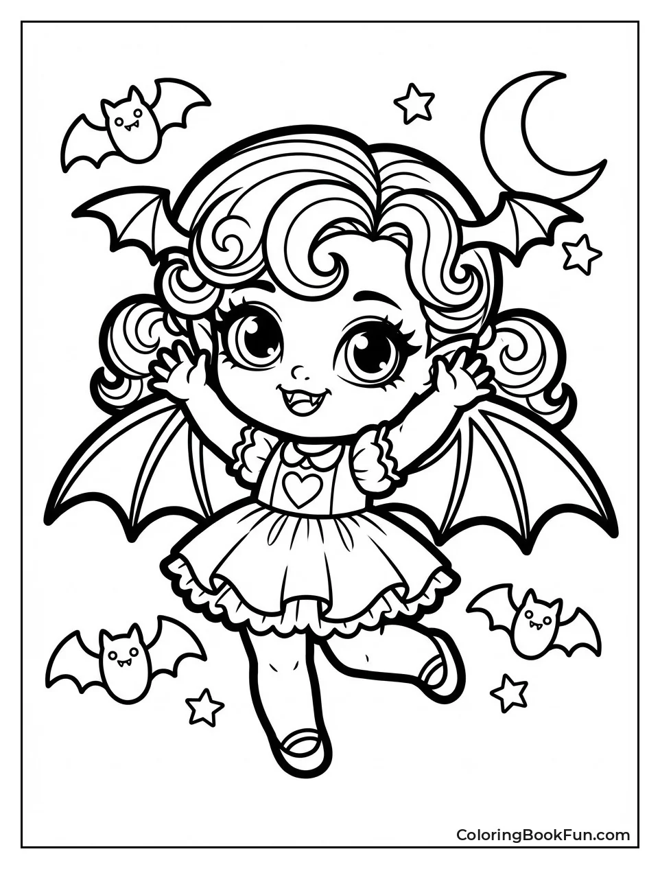 Baby Draculaura Shows Fangs