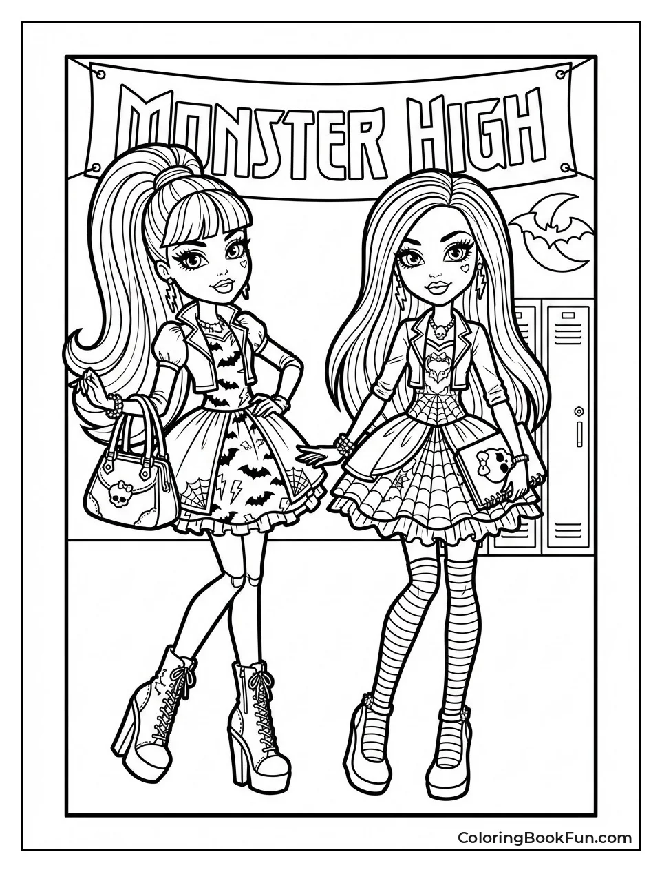 Fancy Monster High Dolls Dress Up