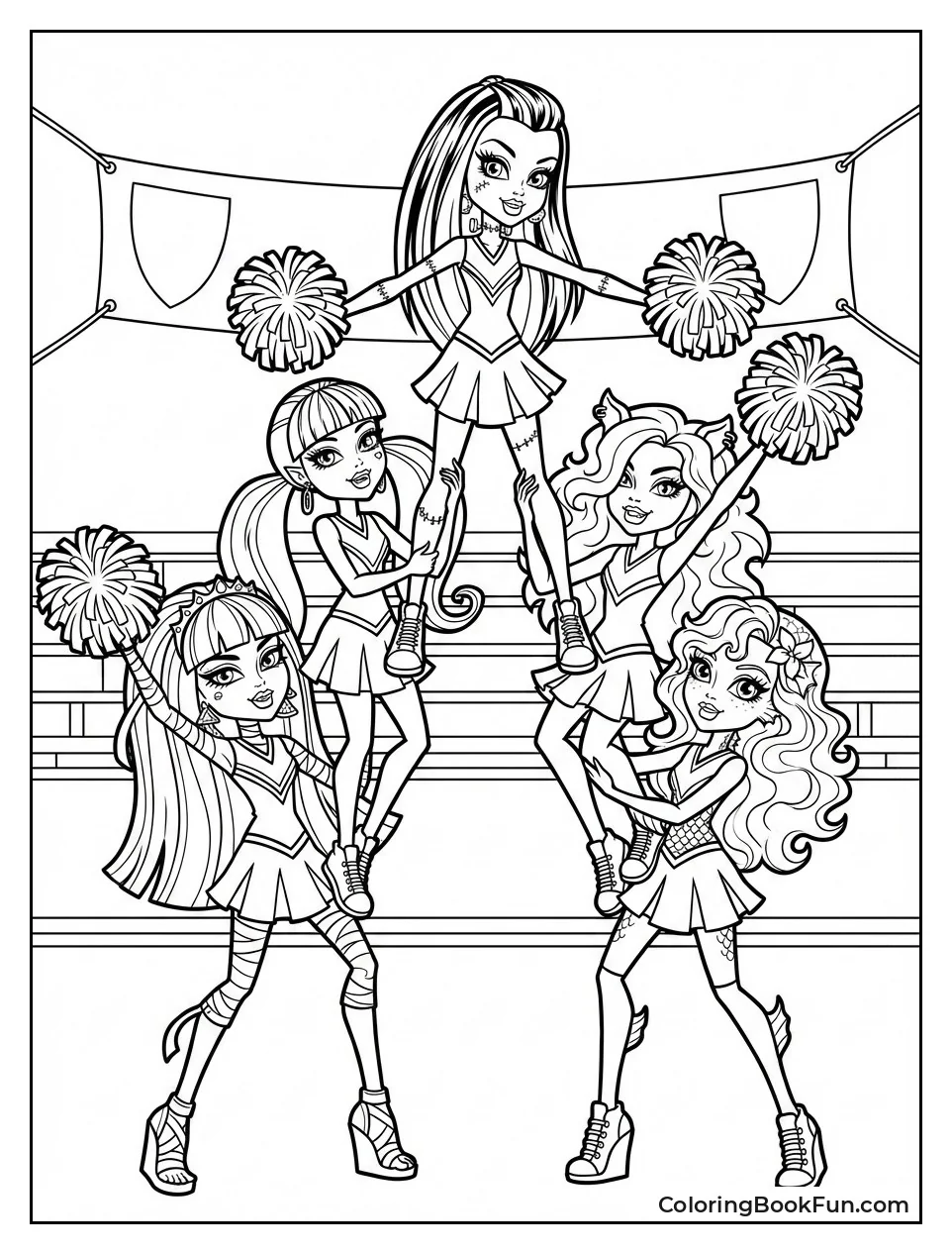 Fear Squad Builds Pyramid