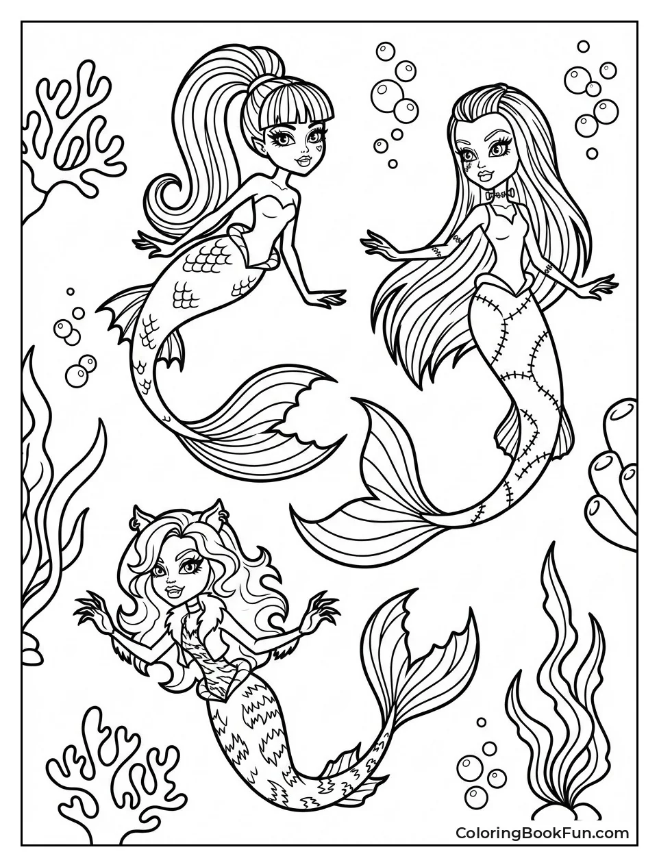 Ghouls Swim as Mermaids