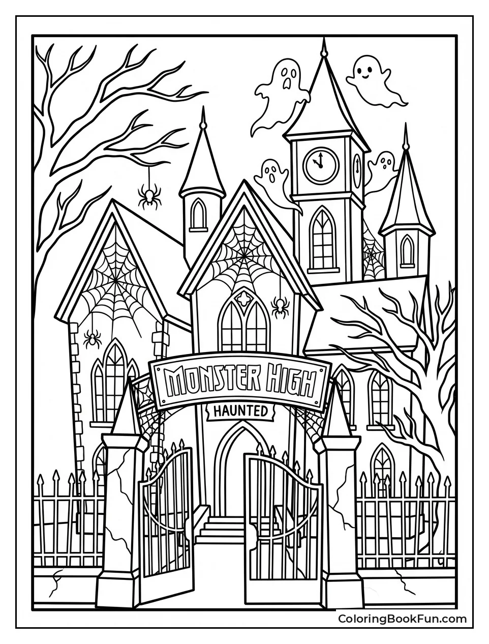 Ghosts Haunt Monster High School