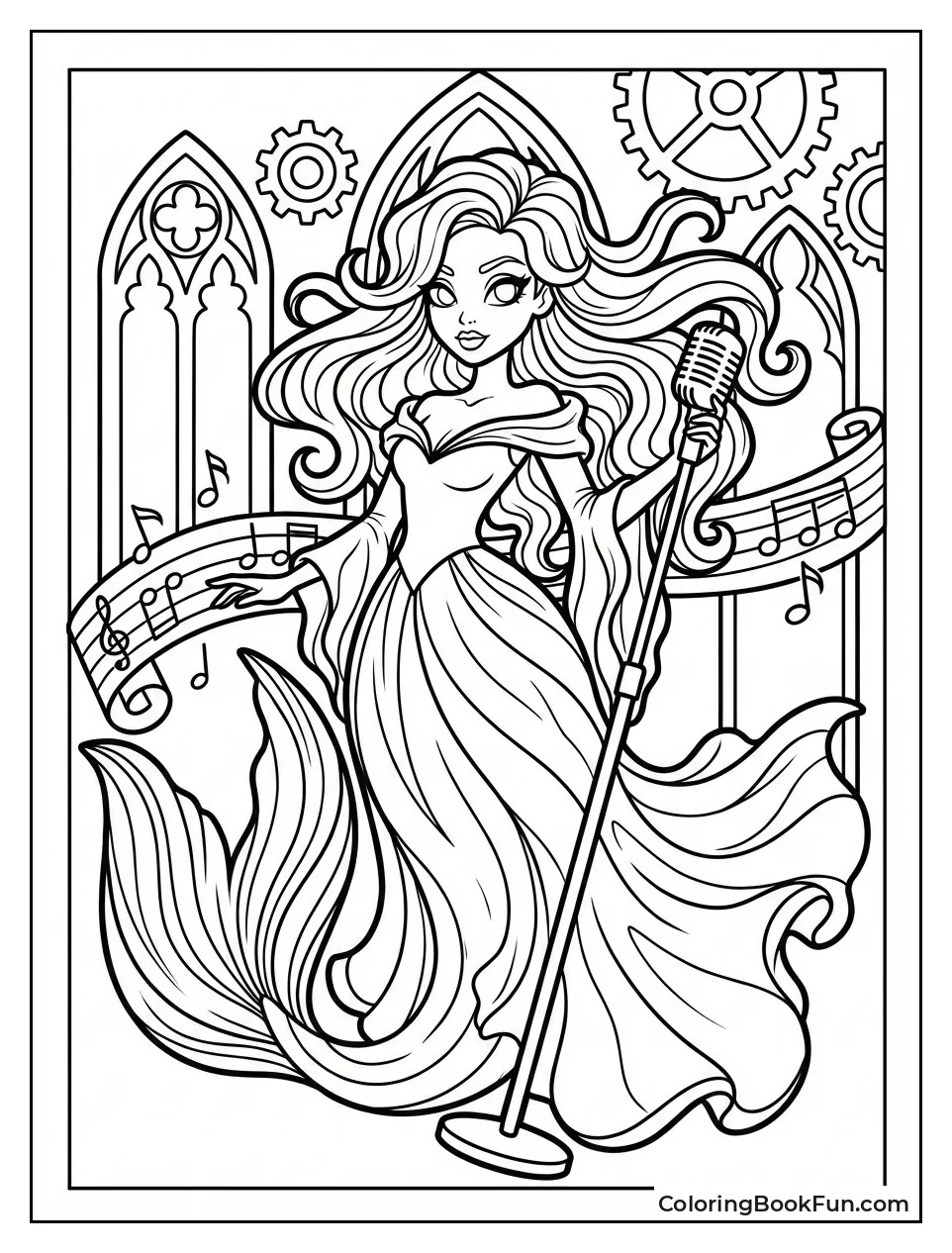 Sirena Von Boo Sings Ghostly