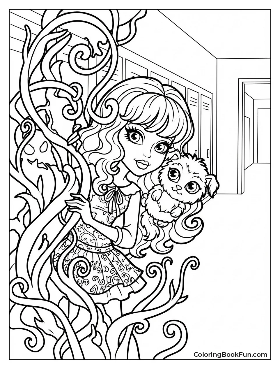 Twyla Hides in Shadows