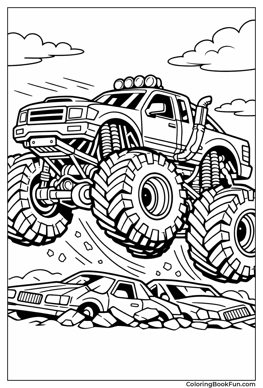Mechanical Monster Truck Details