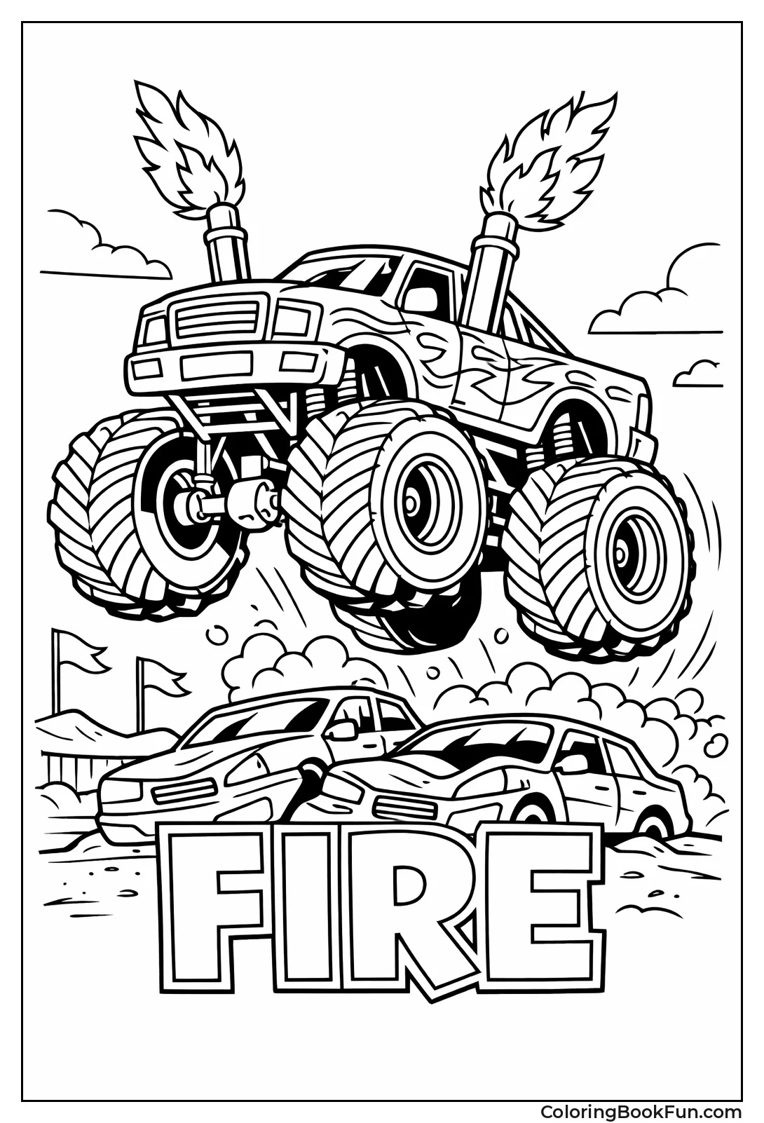 Fire-Breathing Exhaust Stacks