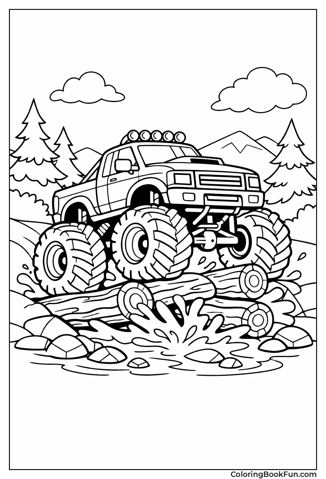 Forest Trail Monster Truck