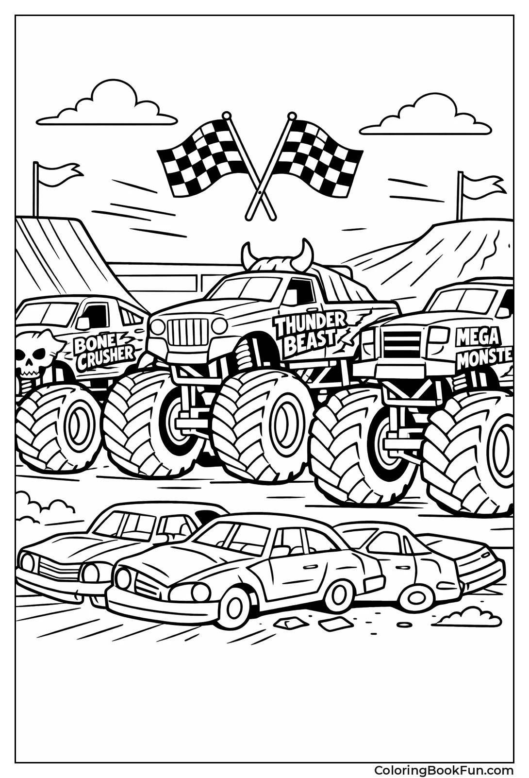 Monster Jam Trucks Lineup