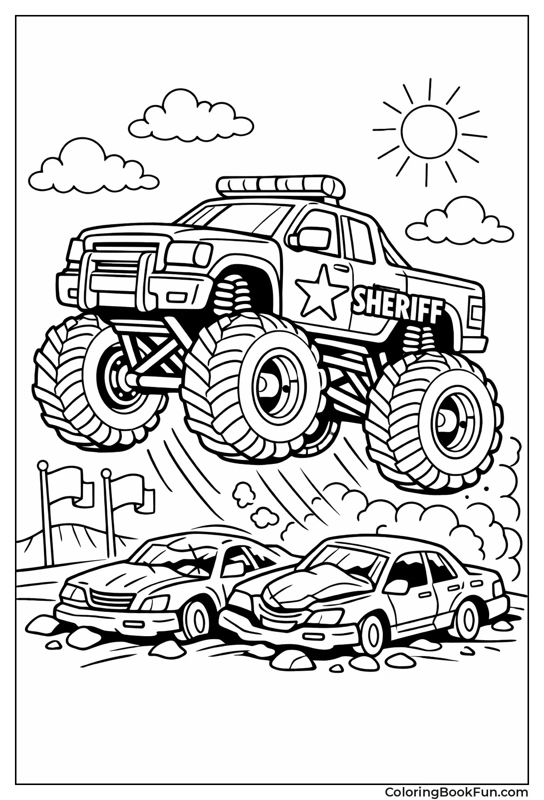 Police Monster Truck Patrol