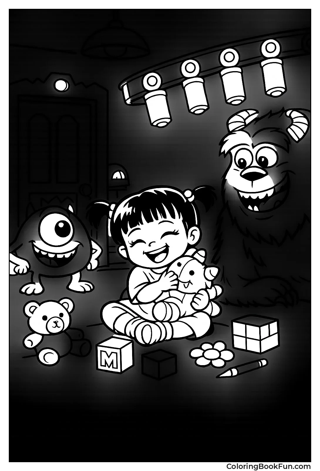 Baby Boo Giggles in Playtime