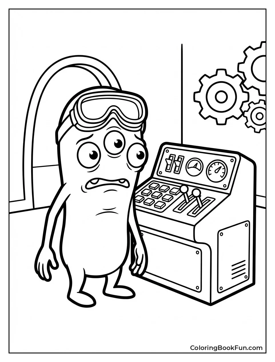 Nervous Fungus near Control Panel