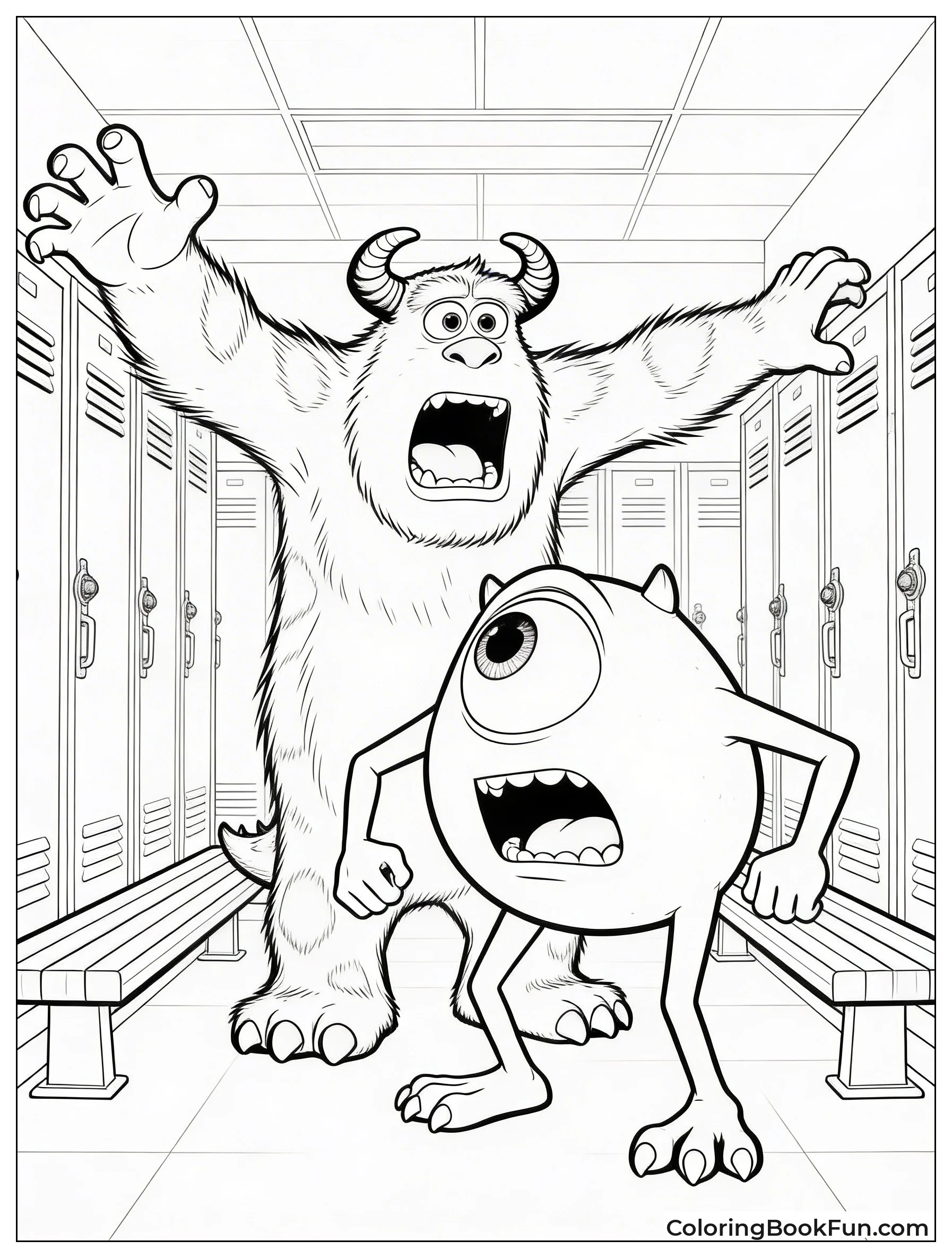 Scarers Stretch and Roar