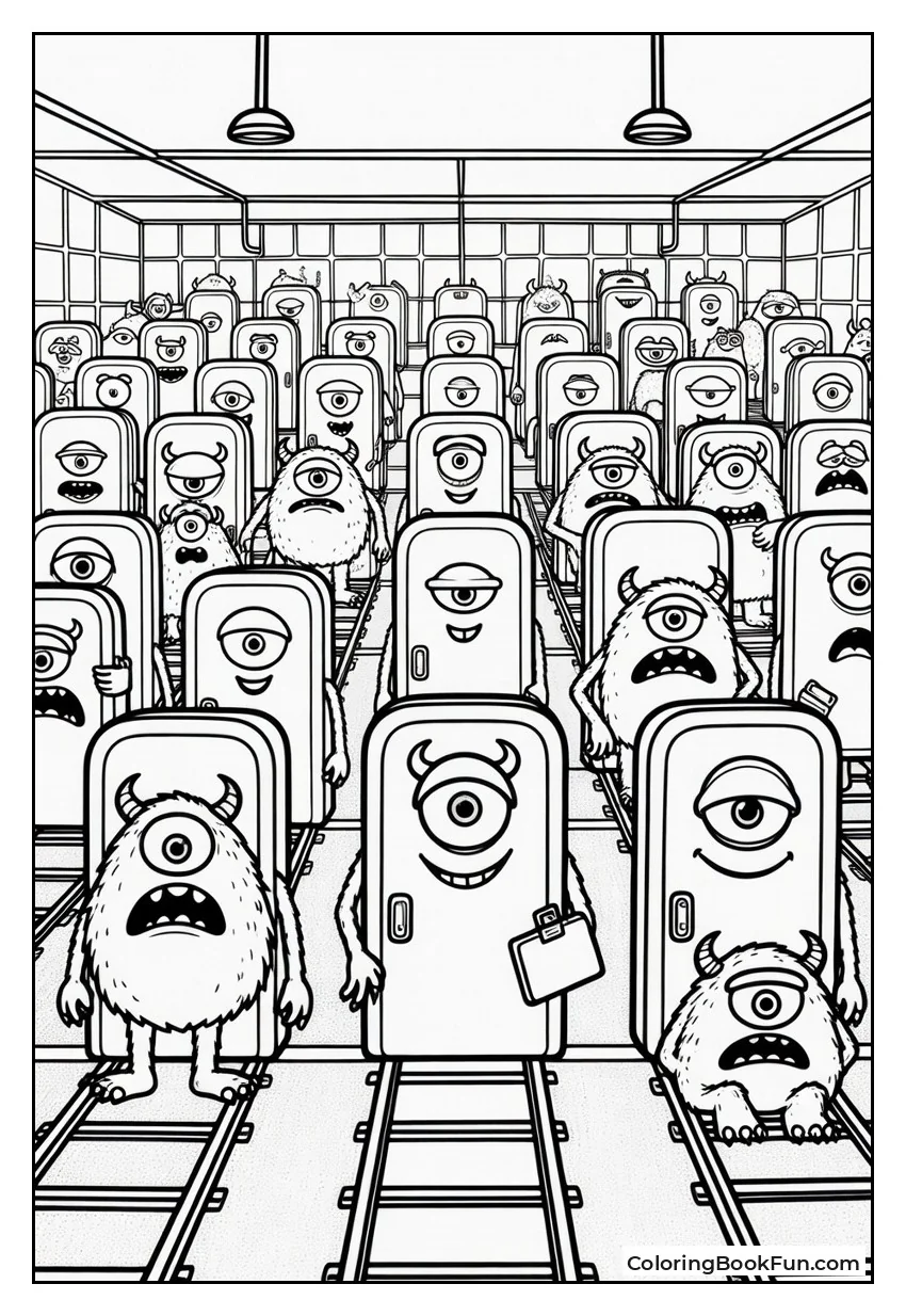 Monsters Prep Scare Floor