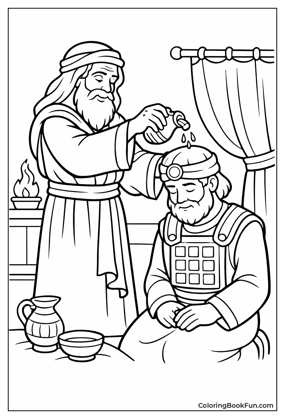 Moses Anoints Aaron Priest